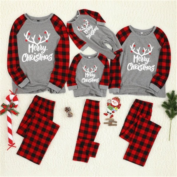 Family matching pajamas set - silverfoxgoods
